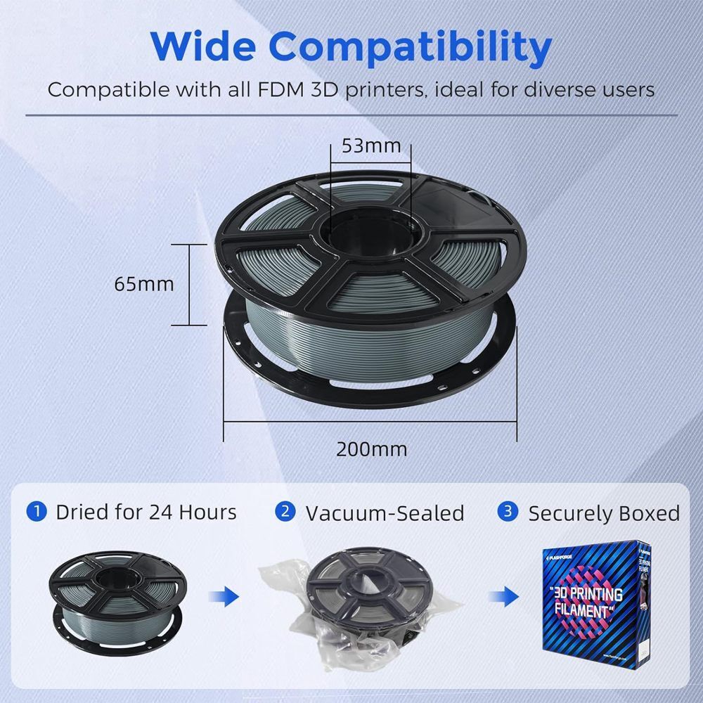 FLASHFORGE 1.75mm PETG Pro Filament 1kg Spool