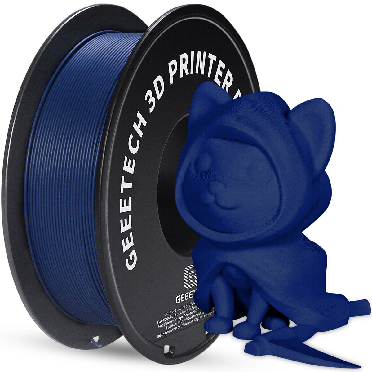 GEEETECH 3D Printer Filament - PLA, PETG, TPU, ABS