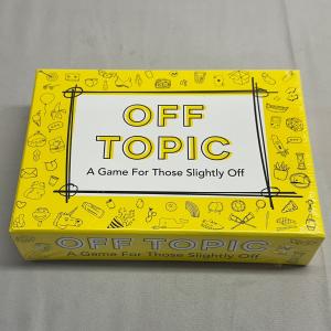 Off Topic: Fun Group Card Game for Adults