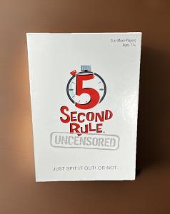 PlayMonster 5 Second Rule Uncensored Party Game