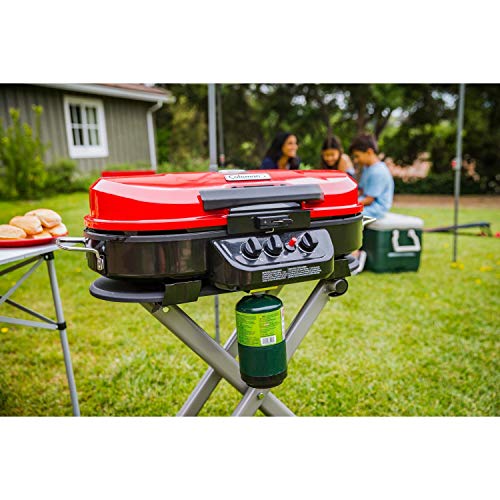 Coleman RoadTrip 285 Portable Propane Grill, Red