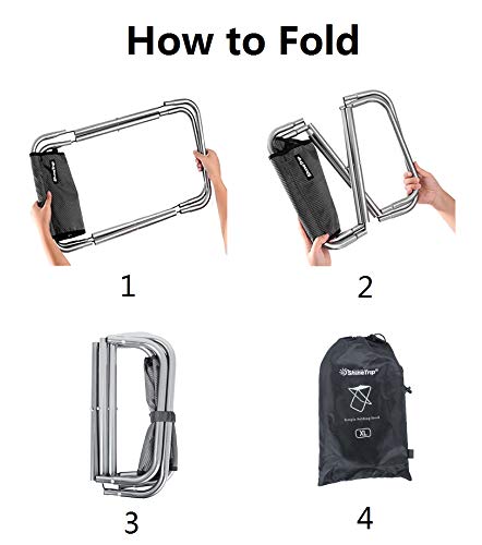 Large Folding Camping Stool with Carry Bag