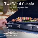 Coleman 3-in-1 Camping Stove with 2 Burners