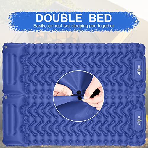 MOXILS Ultralight Inflatable Camping Sleeping Pad
