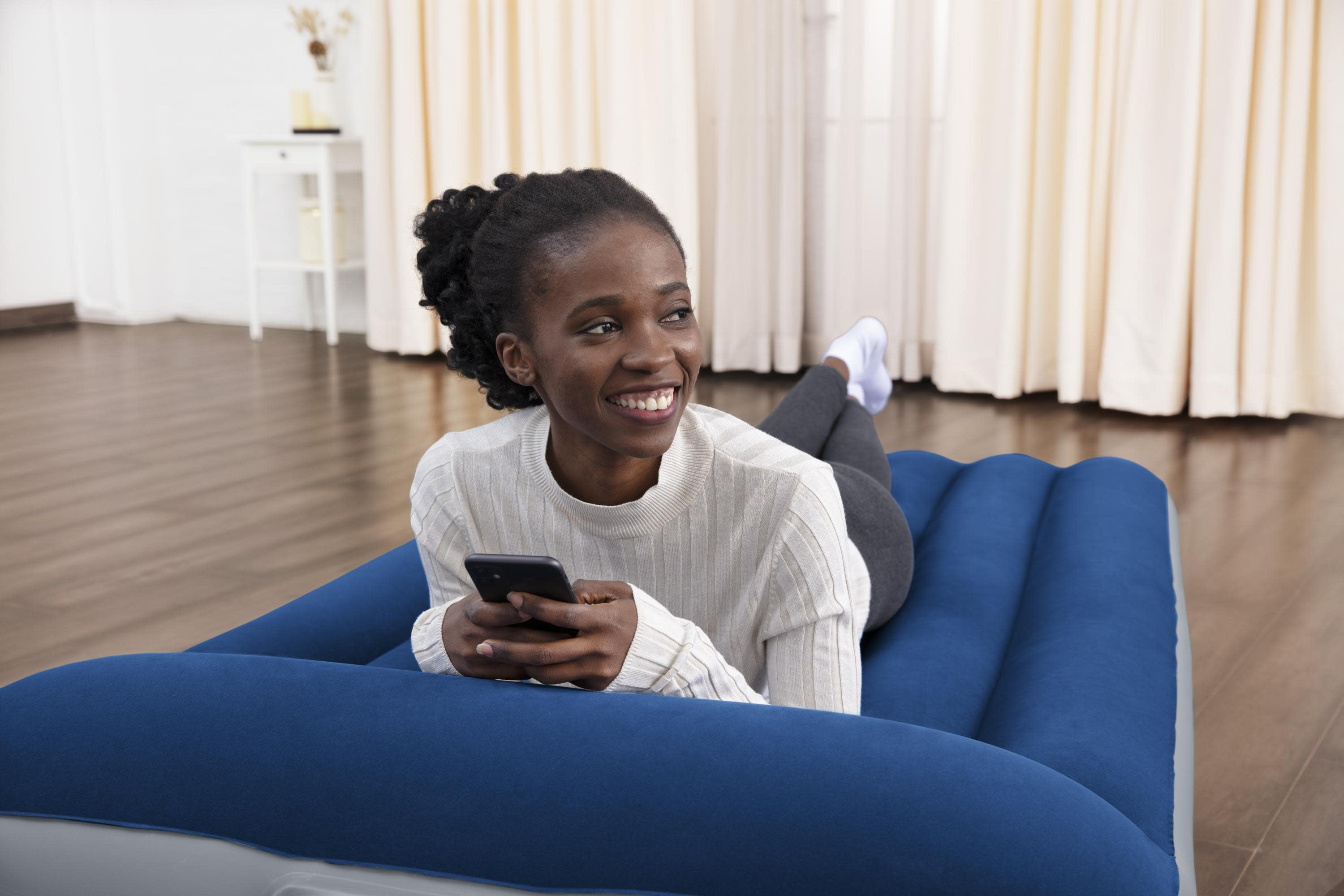 Bestway 12-Inch Twin Air Mattress with Pump