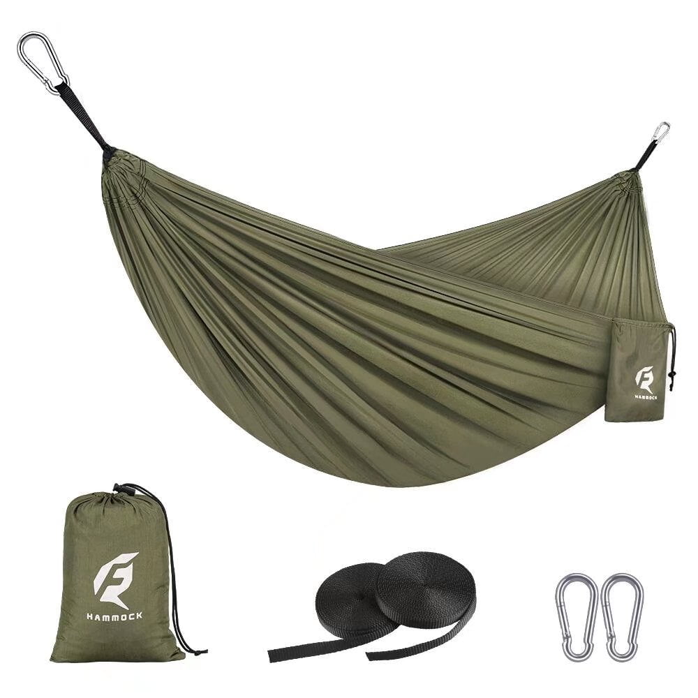 Lightweight Single Camping Hammock - Supports 400 lbs