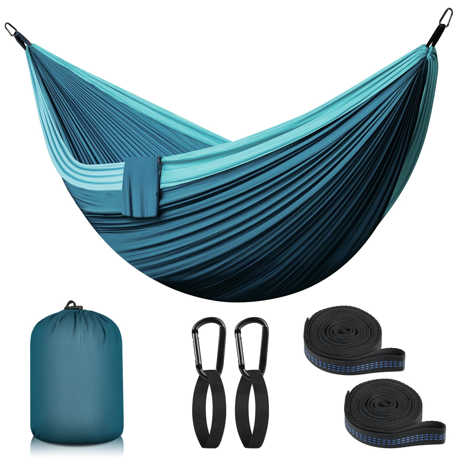 Physen Double Nylon Camping Hammock - 400lbs Capacity