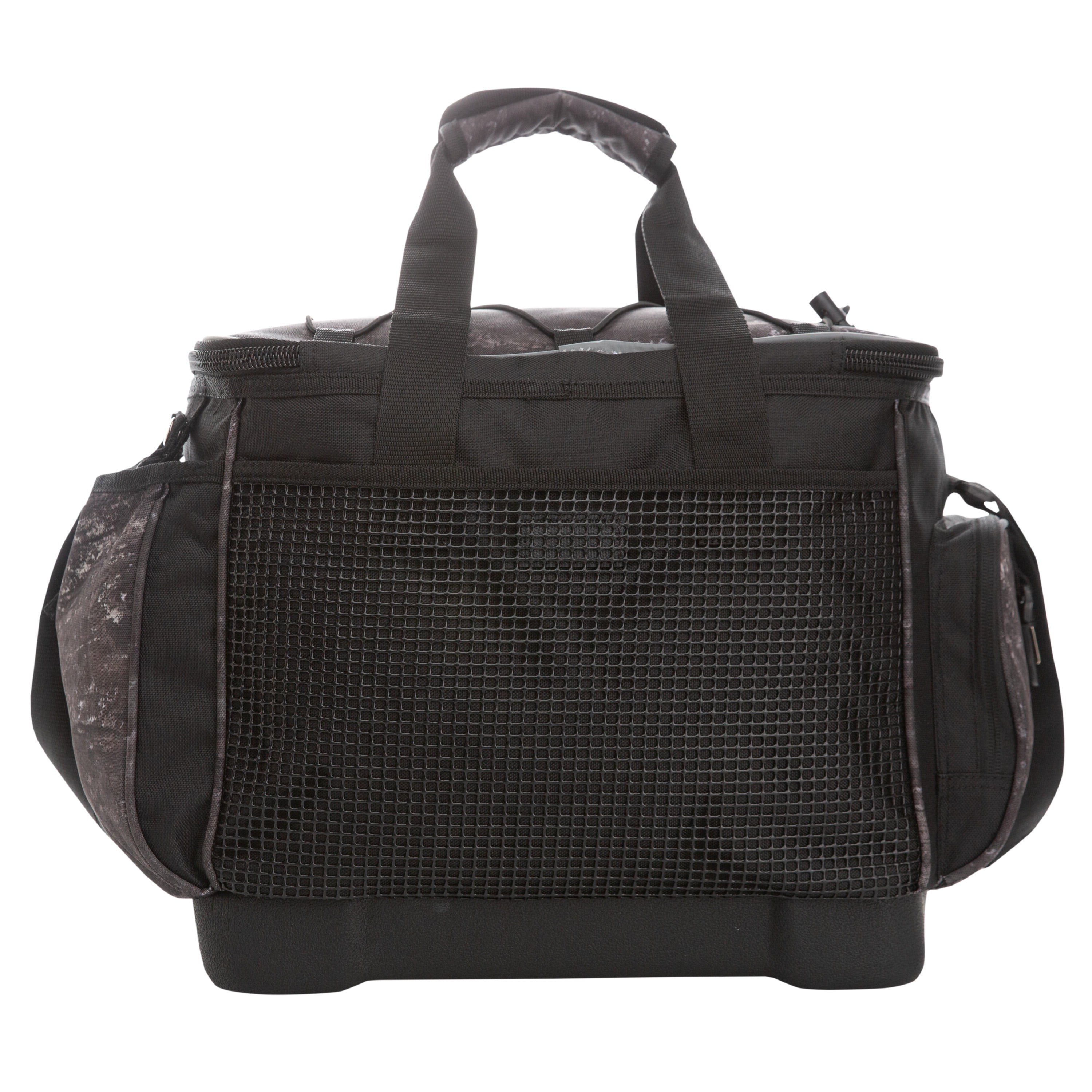 Large Gray Camo Fishing Tackle Bag 36L