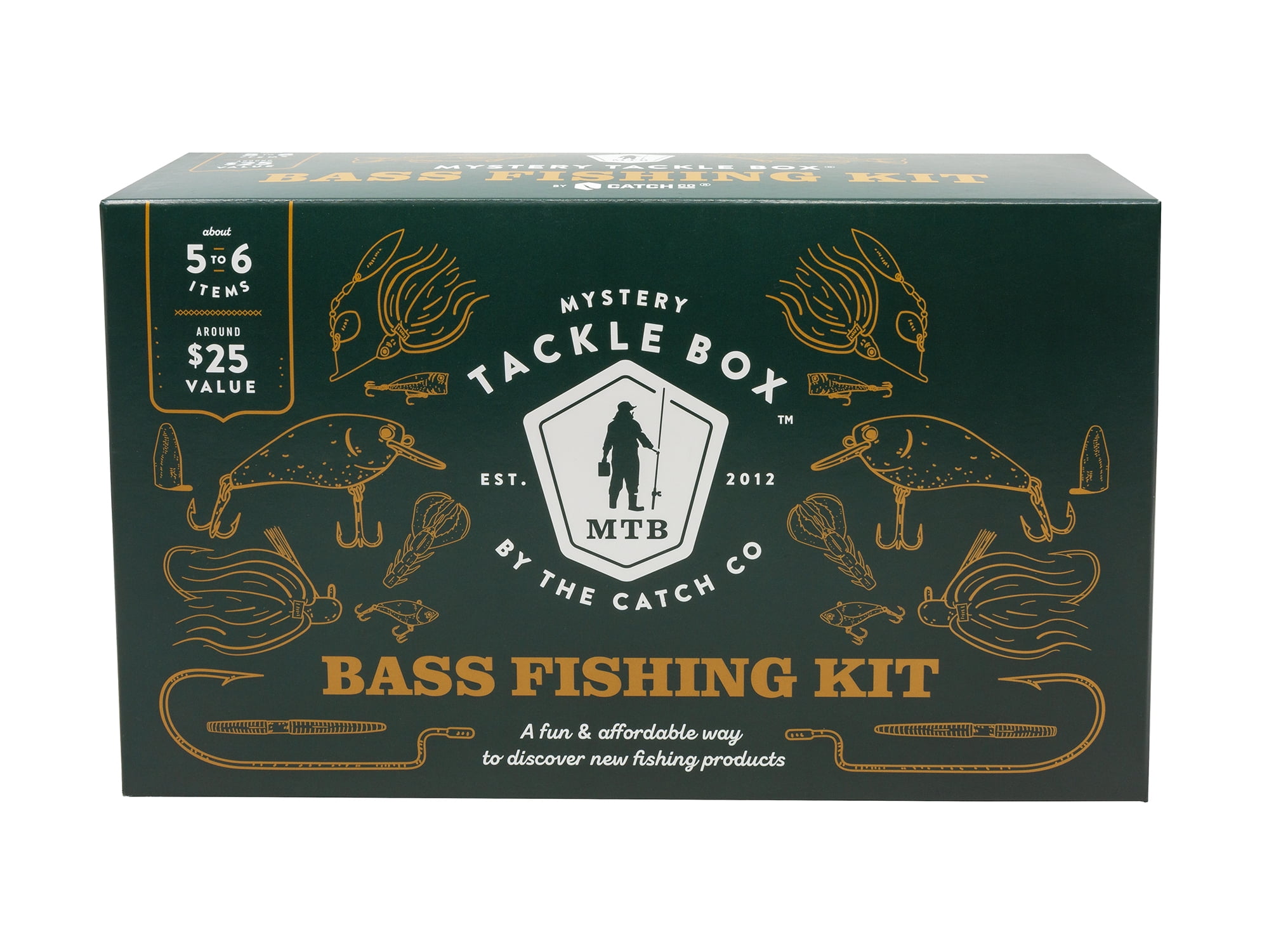 Mystery Tackle Box Bass Fishing Lure Kit