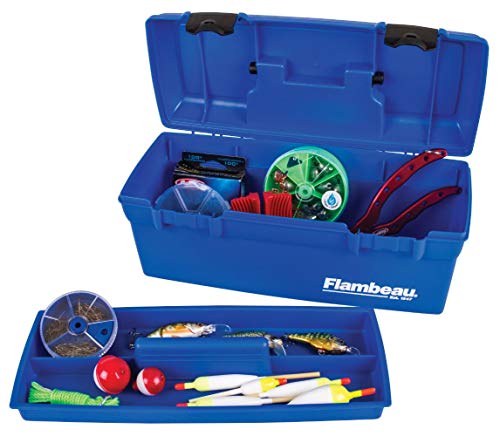 Flambeau Lil' Brute Fishing Tackle Box, Blue