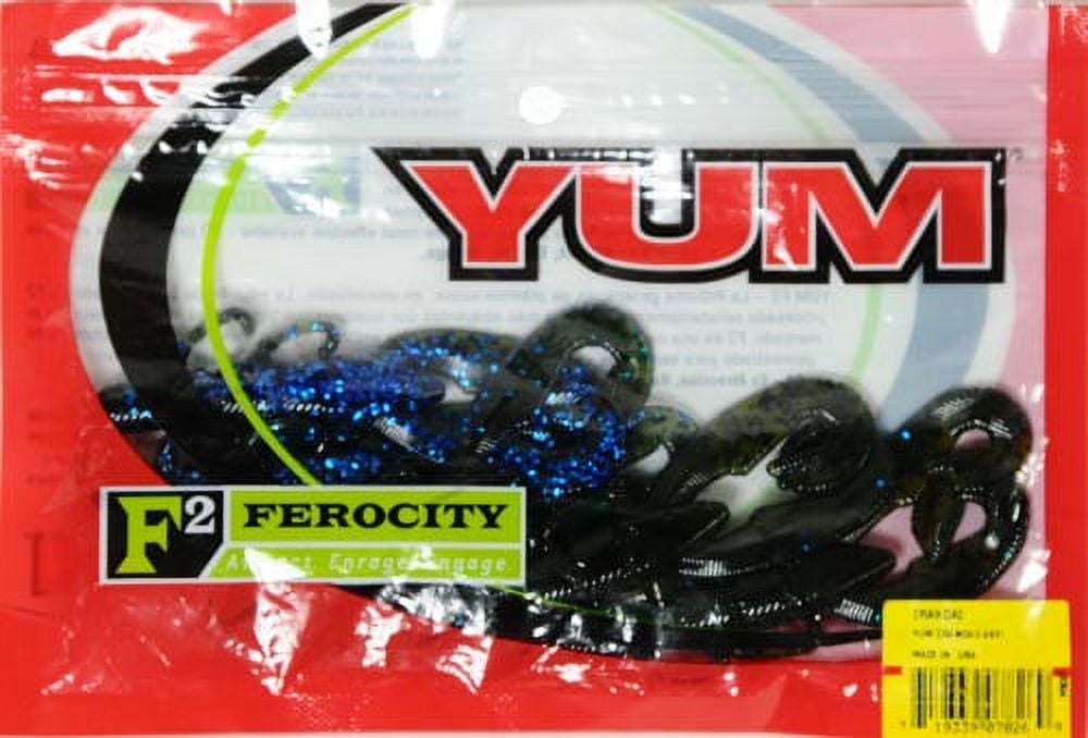 Mad Man Crawdad Soft Bait Fishing Lures 5-pk