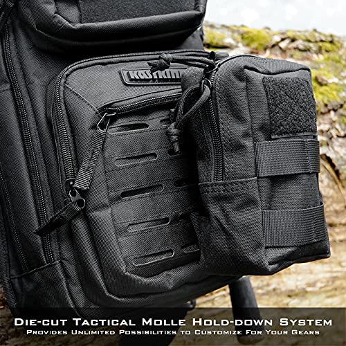 KastKing BlowBak Tactical Sling Fishing Bag, Black