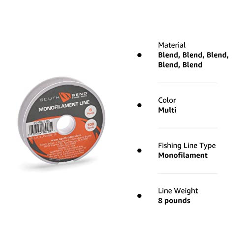 SouthBend Pony Spool 8lb Monofilament Fishing Line