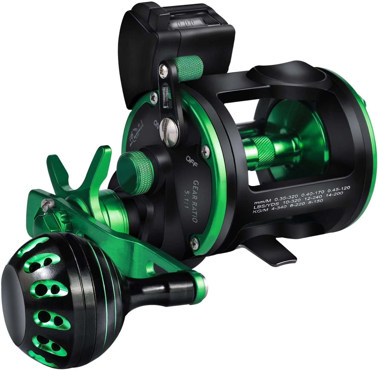 Sougayilang 55LB Saltwater Trolling Fishing Reel