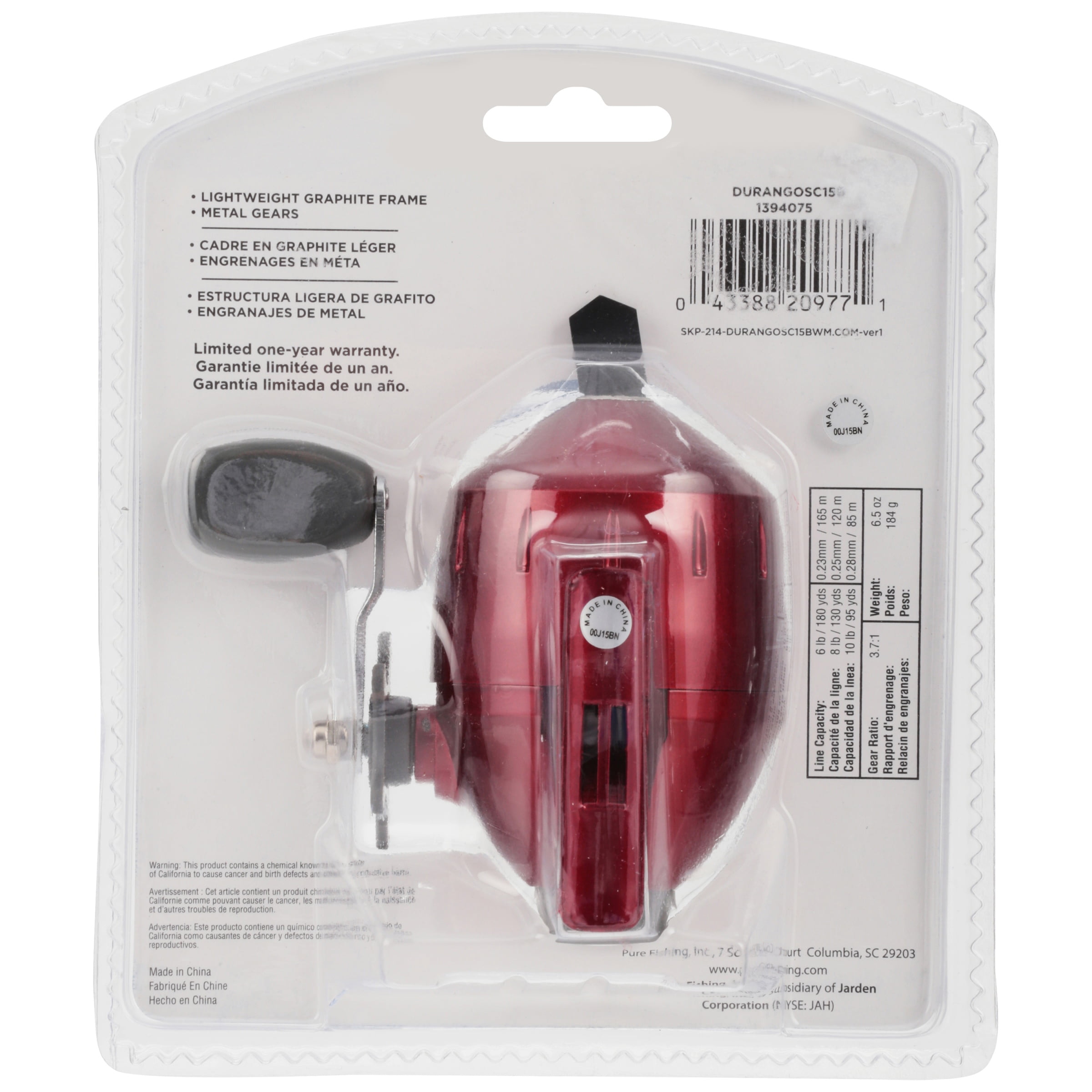 Shakespeare Durango Spincast Fishing Reel