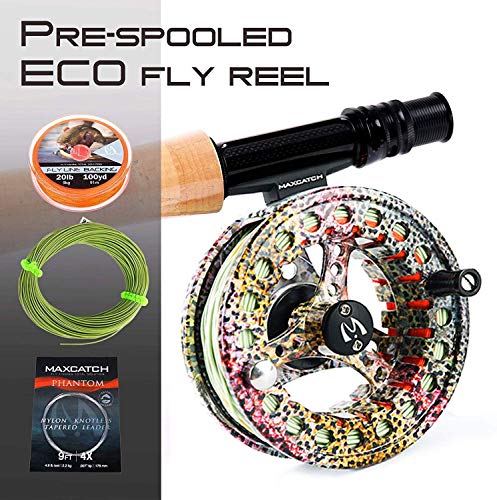 Maxcatch ECO Large Arbor Fly Reel for Trout