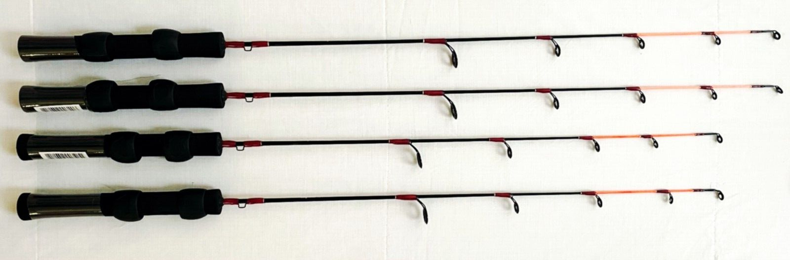 4 Light Action Ice Rods - 28" & 26