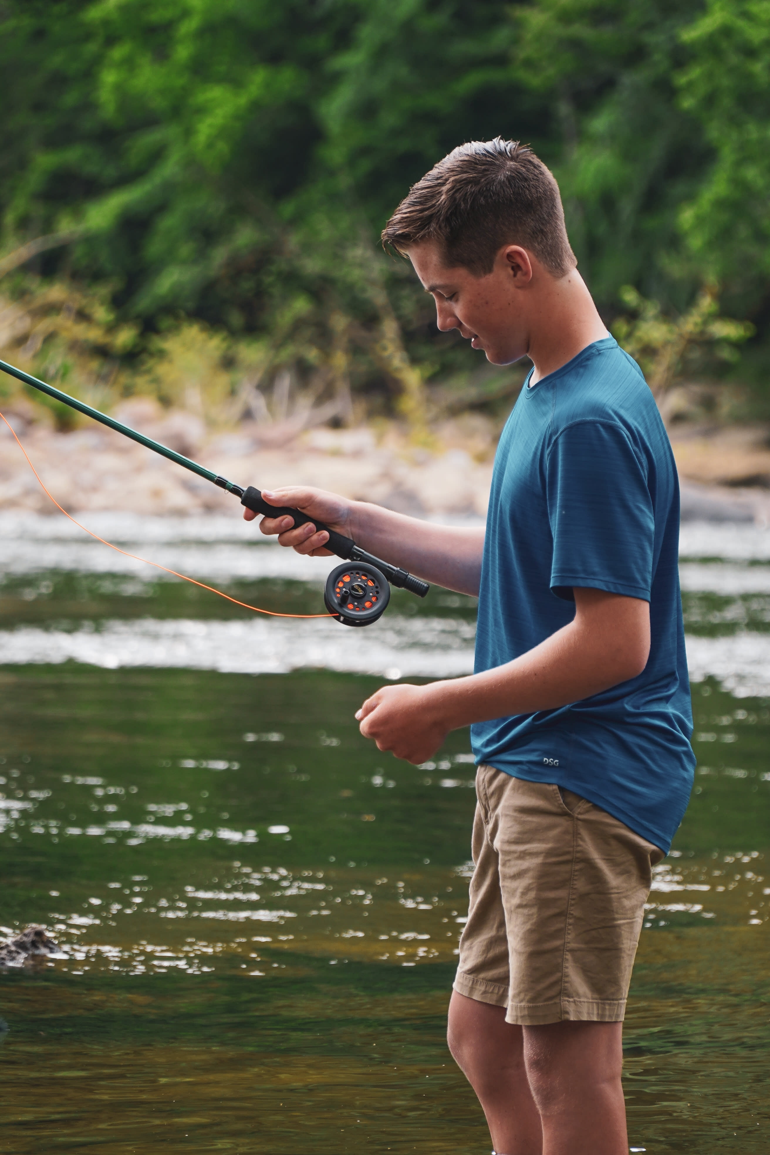 Martin Caddis Creek Fly Fishing Reel, Black