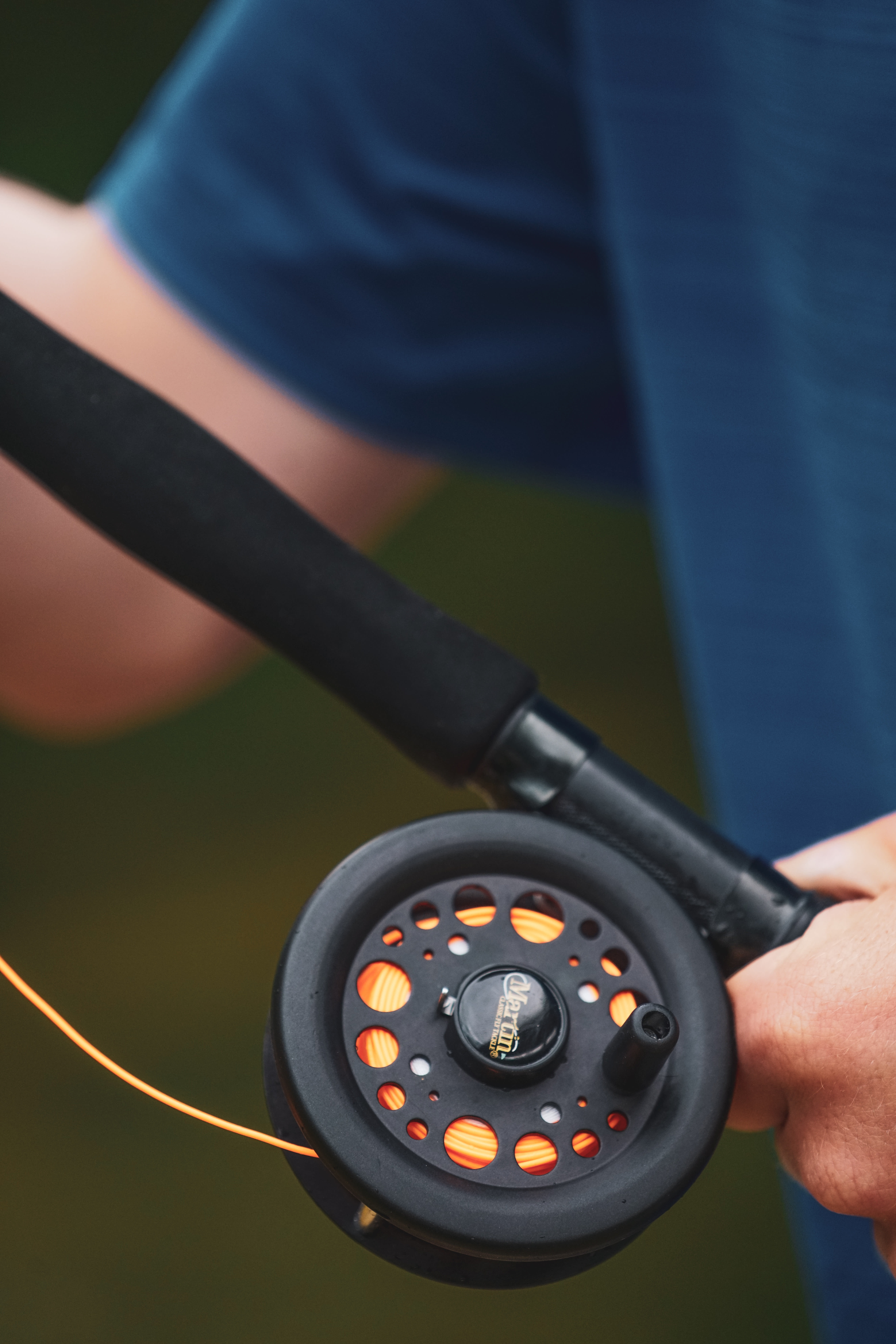 Martin Caddis Creek Fly Fishing Reel, Black