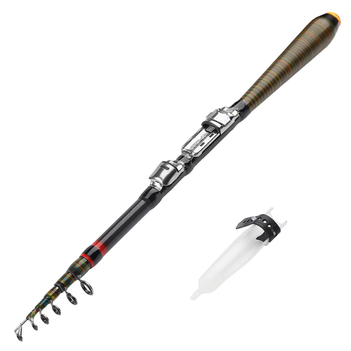 Portable Carbon Fiber Telescopic Fishing Rod 20-50LB