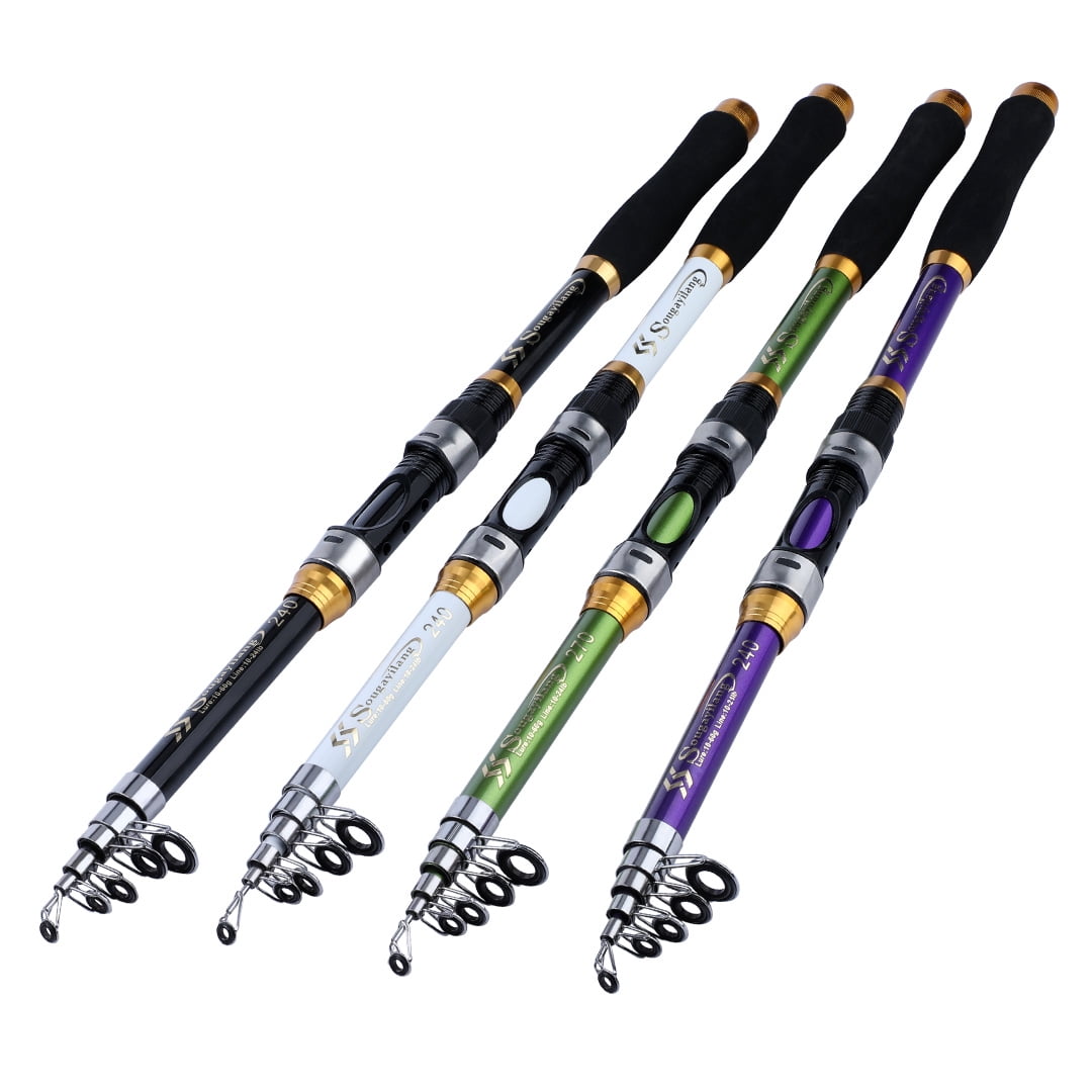 Sougayilang Ultralight Telescopic Fishing Rod with EVA Handle