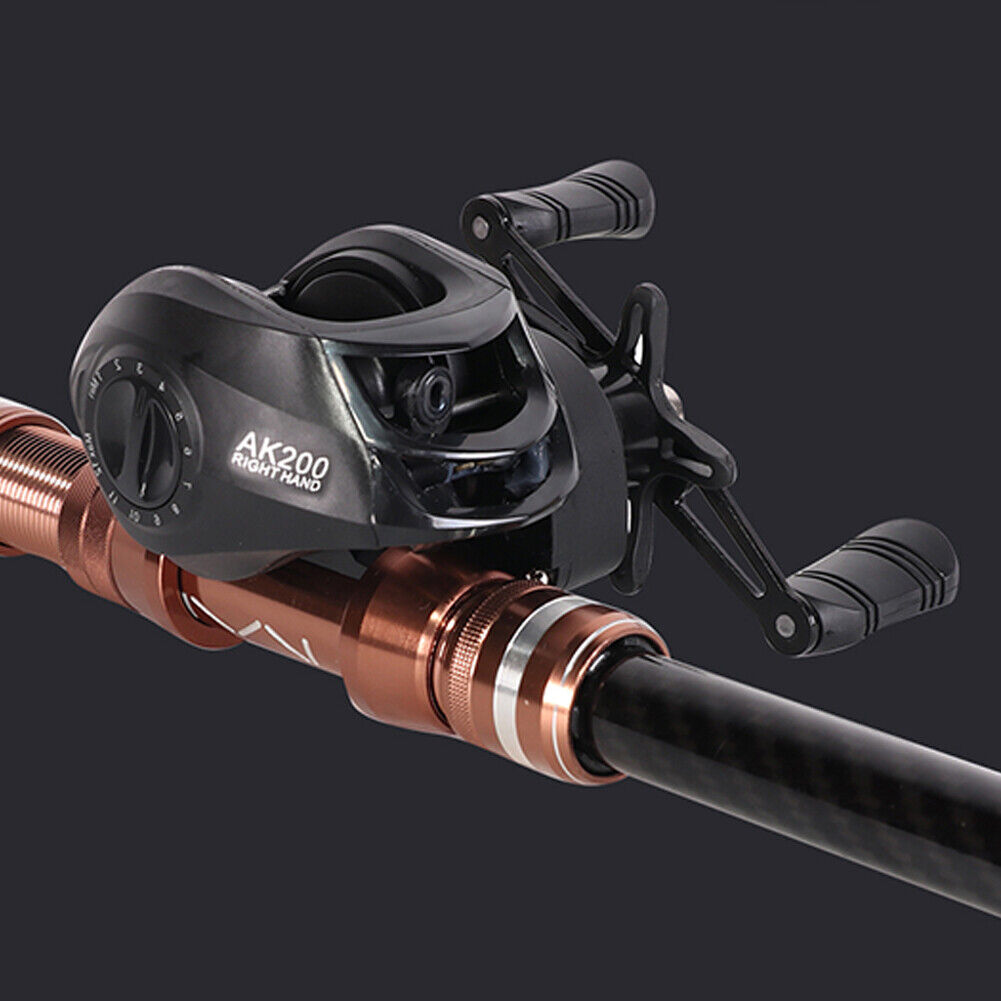 Left-Hand Baitcasting Reel with 10kg Drag