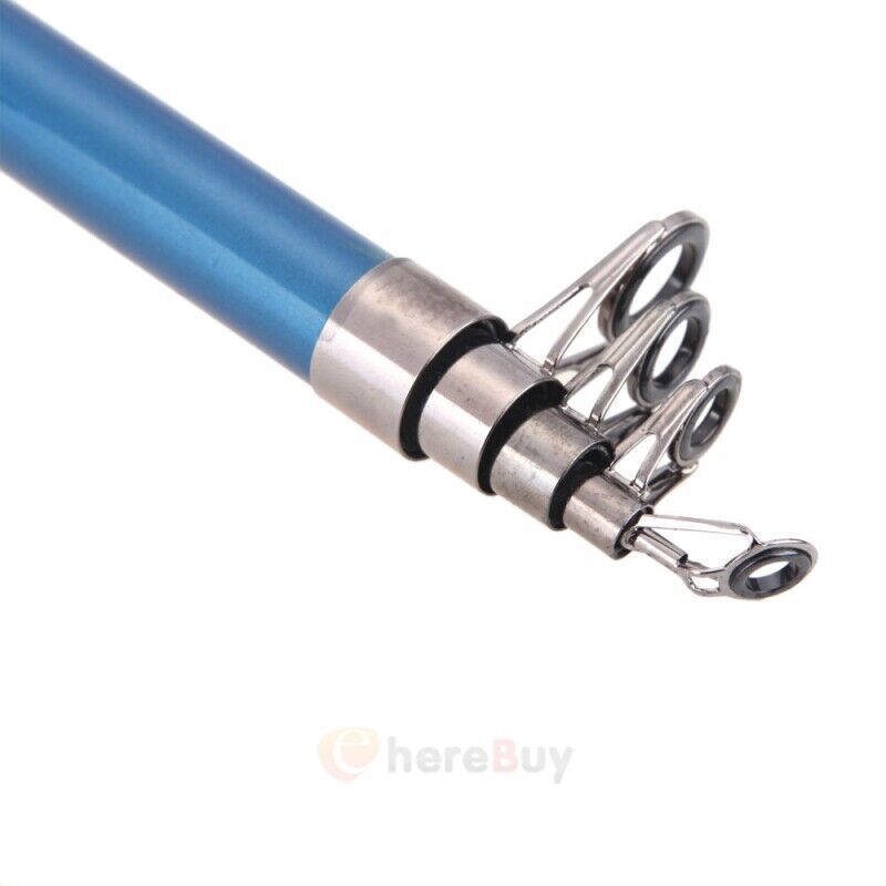 Collapsible 3.6m Telescopic Fishing Rod Kit