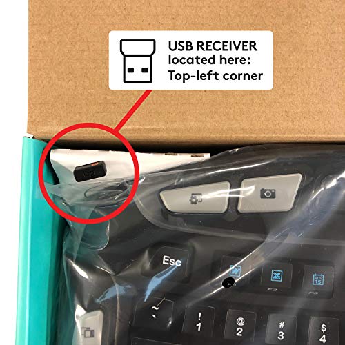 Logitech K350 Wireless Ergonomic Wave Keyboard