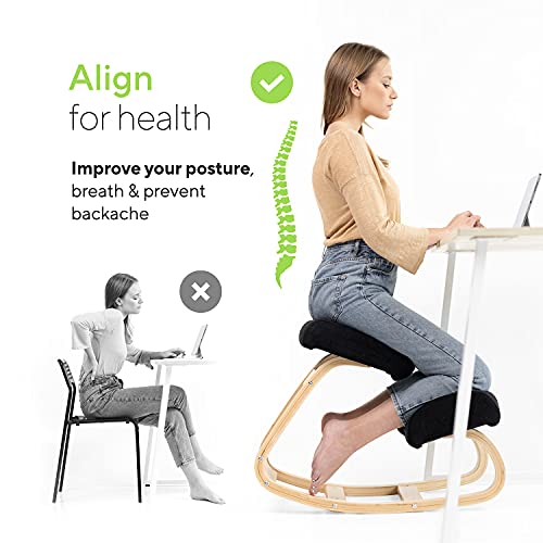 Luxton Ergonomic Kneeling Chair with Extra Comfort