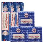Nag Champa Incense Sticks Set with Cone Holder