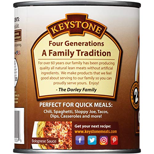 Keystone All Natural Ground Beef Can – 28 oz