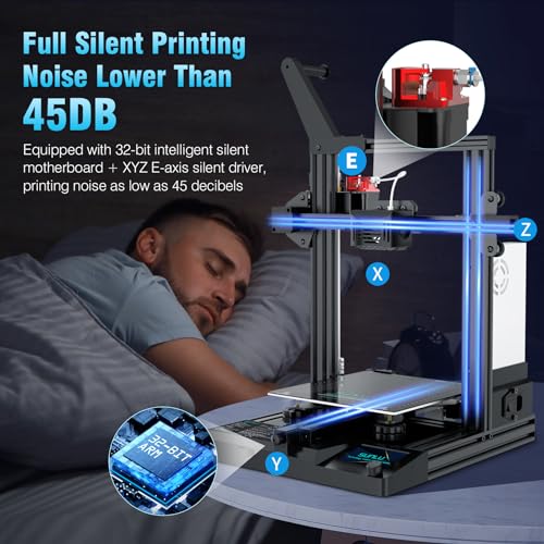 SUNLU T3 FDM 3D Printer: High-Speed, Clog Detection, Auto-Leveling