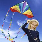 HONBO Easy-Fly Delta Kite for Kids and Adults