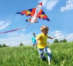 HONBO 58" Fighter Plane Kite for Family Fun