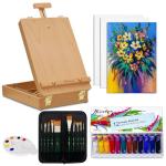 Eco-Friendly 27-Piece Art Set with Easel