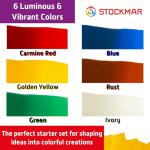 Stockmar Eco-Friendly Beeswax Modeling Sheets Set