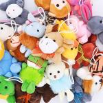 24 Pack Mini Plush Safari Animals for Kids