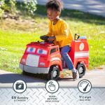Kid Trax Eco-Friendly Toddler Fire Truck Ride-On