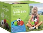 Eco-Friendly Sports Balls Set for Kids - 4-Pack