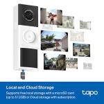 Tapo Wireless Video Doorbell Camera 2K 3MP