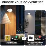 HONWELL Wireless Outdoor Motion Sensor Spotlight