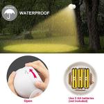 HONWELL Wireless Outdoor Motion Sensor Spotlight