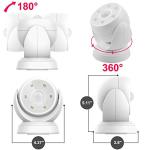 HONWELL Wireless Outdoor Motion Sensor Spotlight