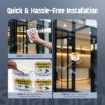 Video Surveillance Security Notice Decal Set - 5 Pack