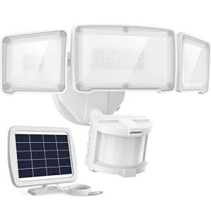 LEPOWER 1600LM Solar Motion Sensor Security Light