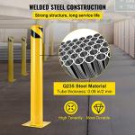 BestEquip 36" Yellow Safety Barrier Bollard