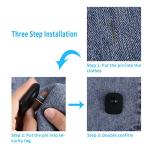 1000 RF Clothing Security Tags with Pins and Lanyards