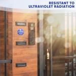 Security Camera Stickers – 6 Pack Hexagonal Design