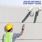 Security Camera Stickers – 6 Pack Hexagonal Design