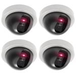 Wali Fake Security Cameras with LED Warning Lights